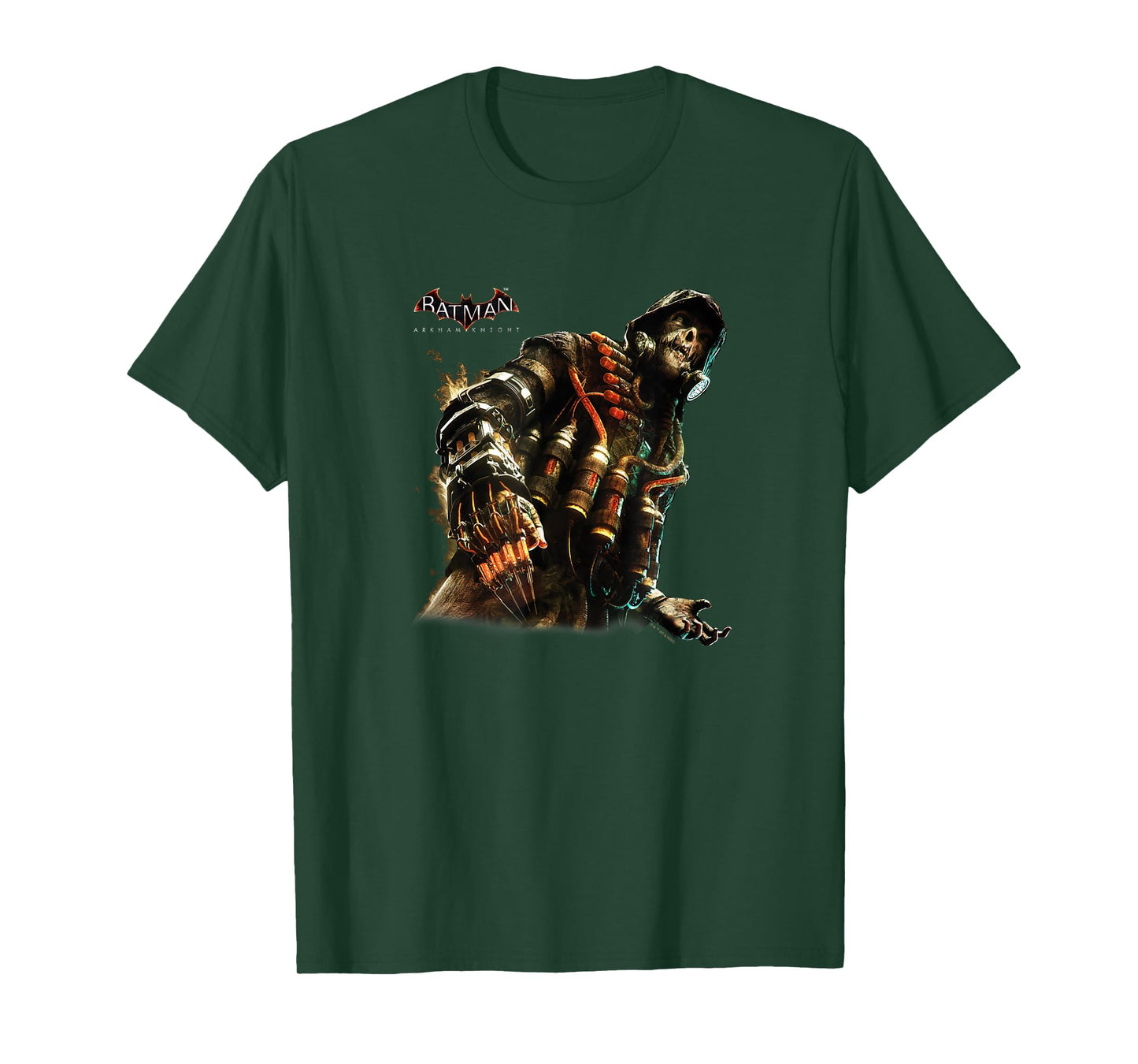 Batman: Arkham Knight Scarecrow Menacing Supervillain Poster T-Shirt