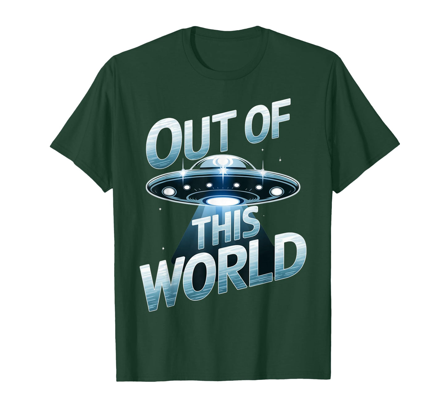 Out of This World UFO Design T-Shirt