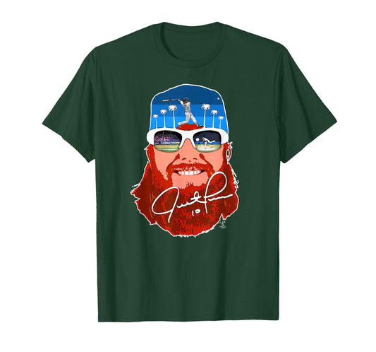 Justin Turner Big Red 2017 T-Shirt - Apparel T-Shirt