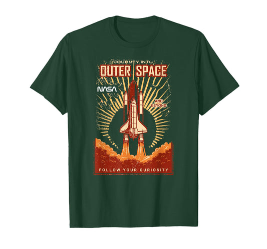 The Outer Space Retro NASA T-Shirt