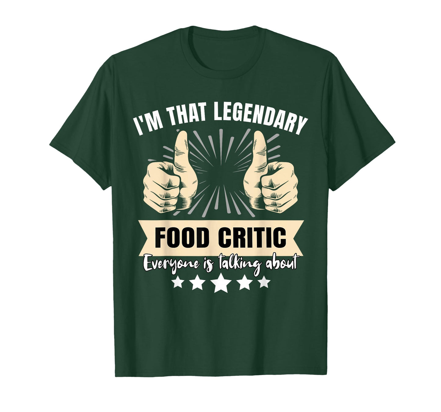 Legendary Food Critic T-Shirt