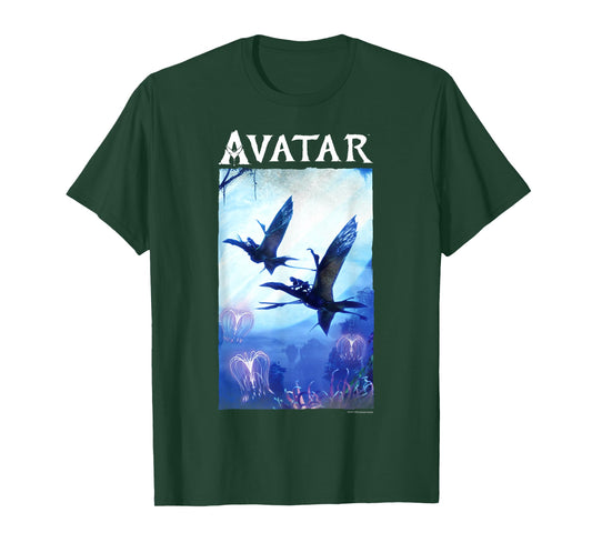 Avatar: The Way of Water Avatar Flight Pandora Panel T-Shirt Small