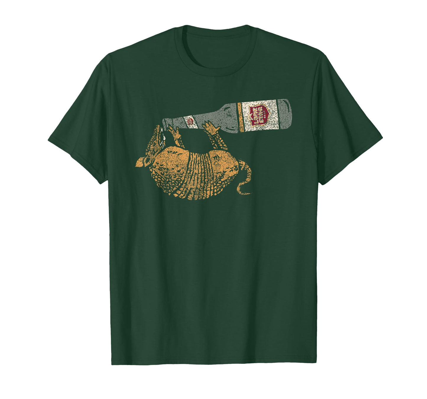Lone Star Vintage Style - Texas Armadillo T-Shirt