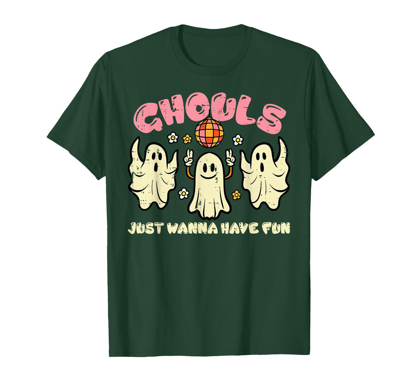 Ghouls Just Wanna Have Fun Funny Halloween Costume Women T-Shirt