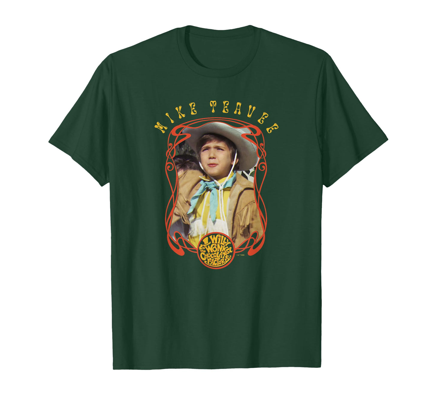Willy Wonka And The Chocolate Factory Mike Teavee Frame T-Shirt
