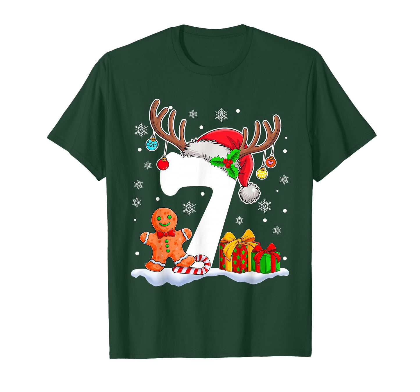 Funny 67 Six Seven Meme Couple Pajamas Matching Christmas T-Shirt