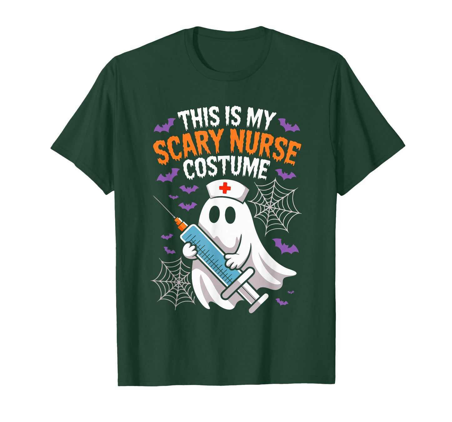 This is My Scary Nurse Costume Shirt Adult Men Women Nursing T-Shirt