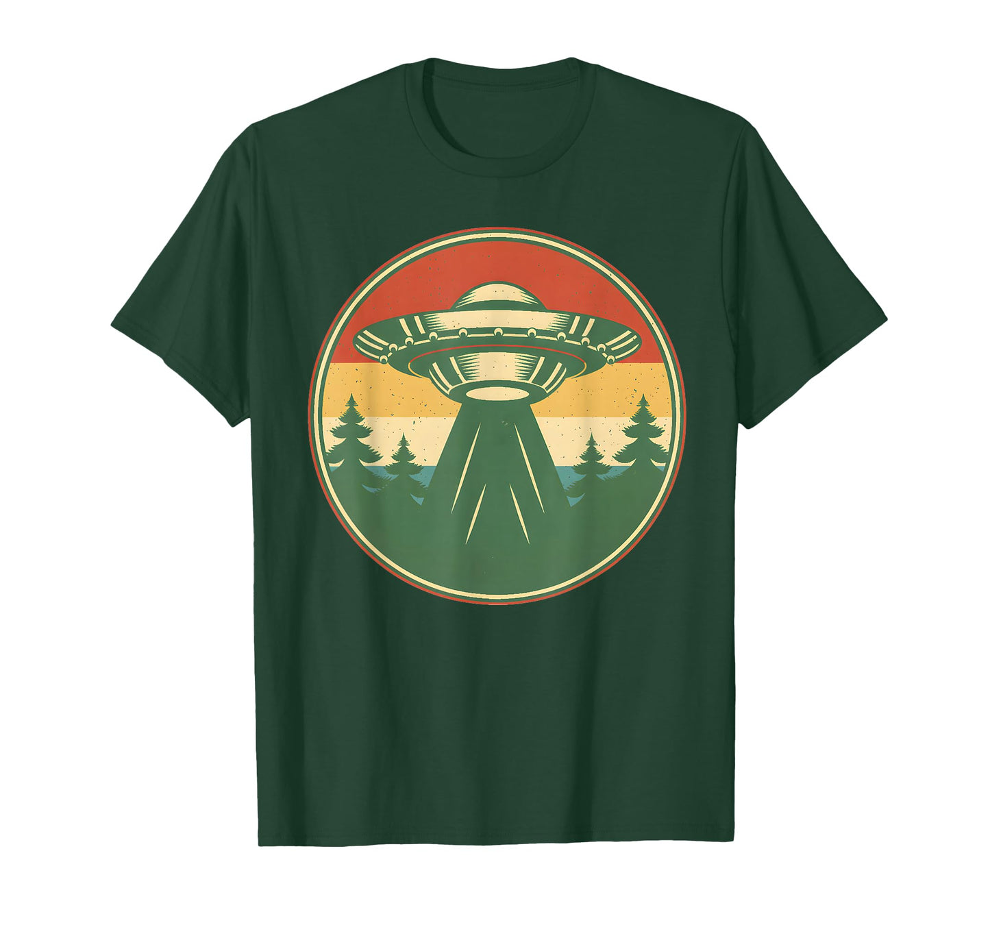 UFO Alien Vintage Retro T-Shirt