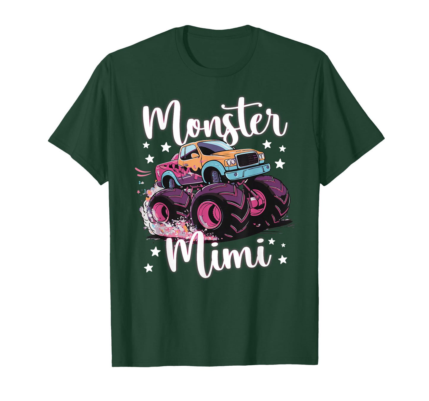 Monster Mimi Proud Monster Truck Mimi Grandma T-Shirt
