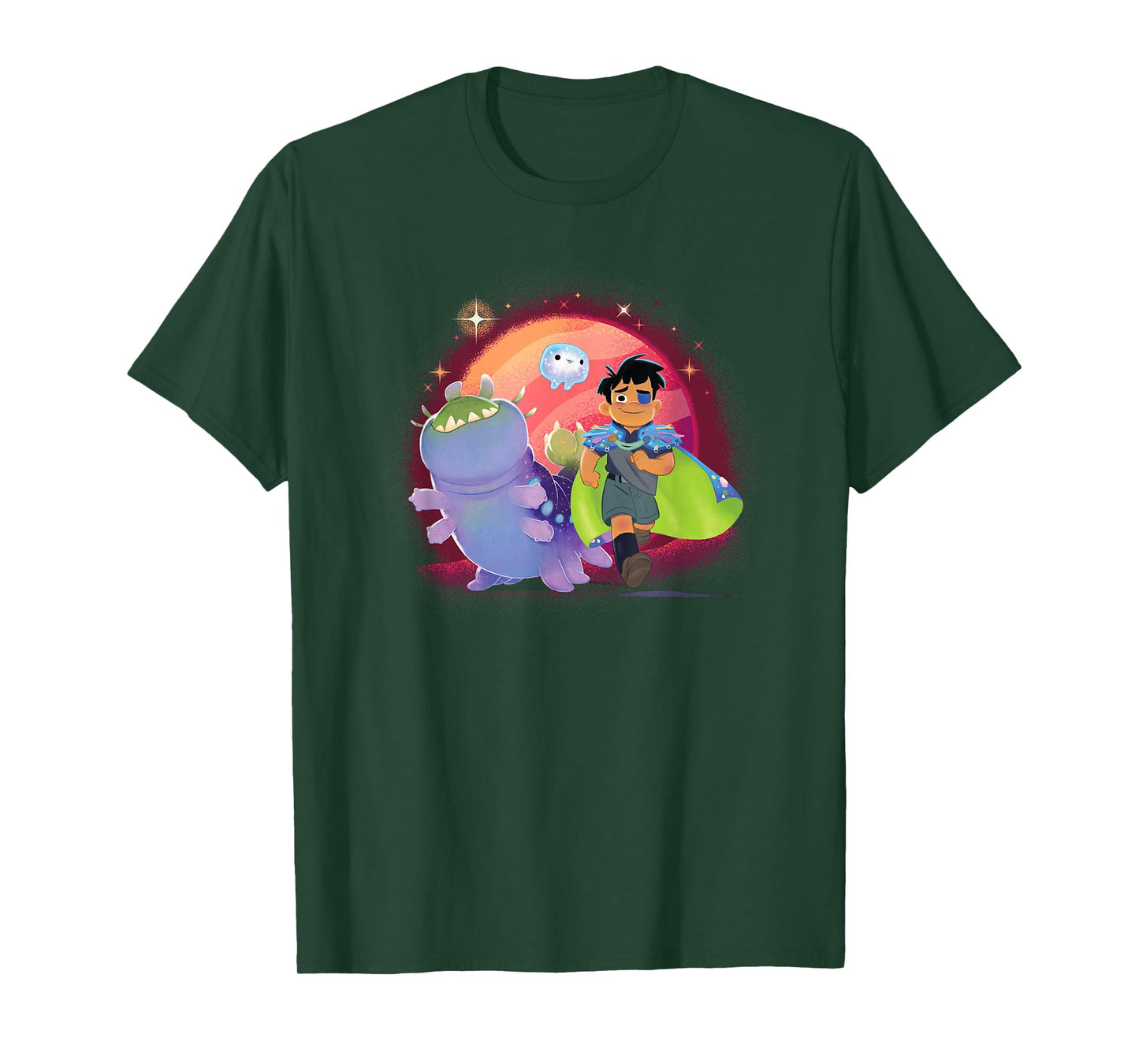 Disney Pixar Elio Ooooo & Glordon Cute Group Shot T-Shirt