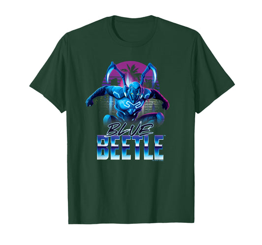 Blue Beetle Movie City Protector T-Shirt