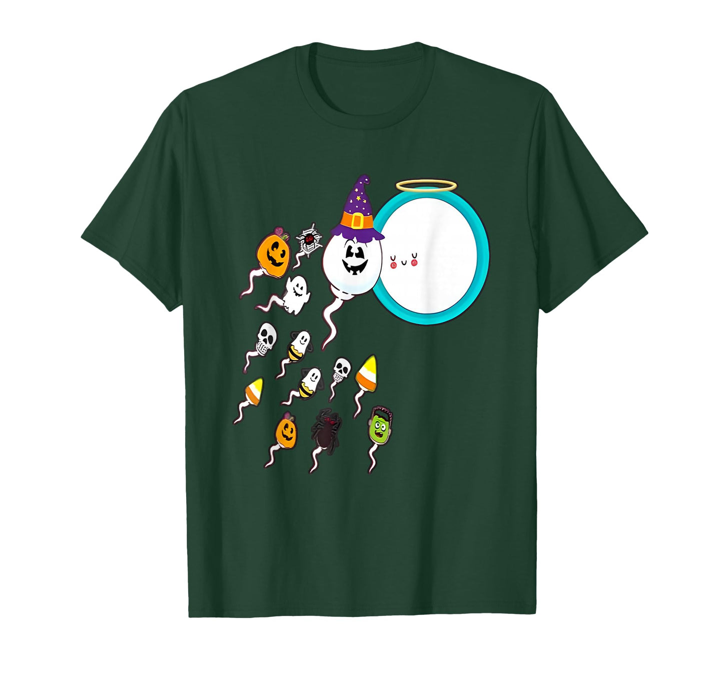 Sperm Load Funny Halloween T-Shirt