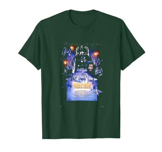 Star Wars The Empire Strikes Back Vintage Movie Poster T-Shirt