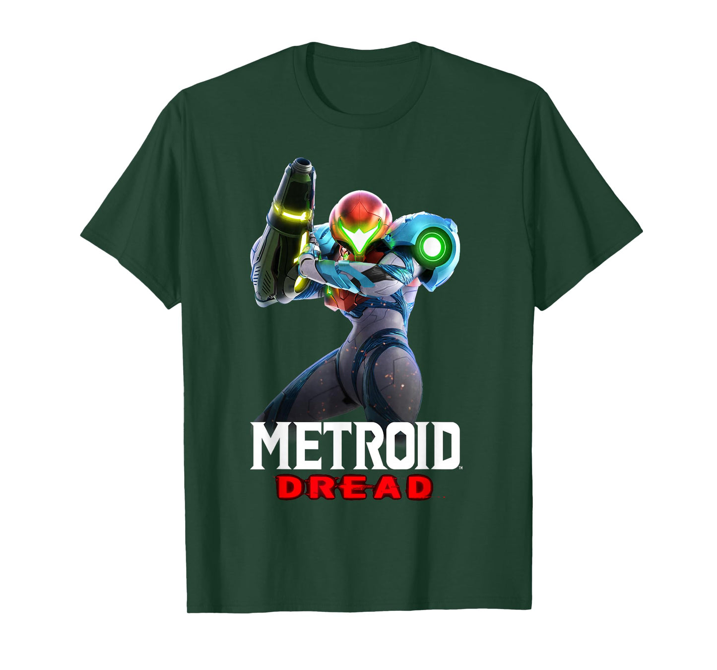 Metroid Dread Samus Aran Standing Nintendo Hero Poster T-Shirt