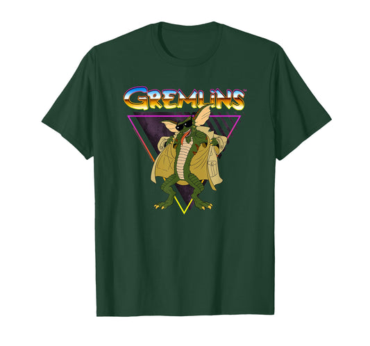 Gremlins Trenchcoat Gremlin Retro 80's Style Funny Movie T-Shirt
