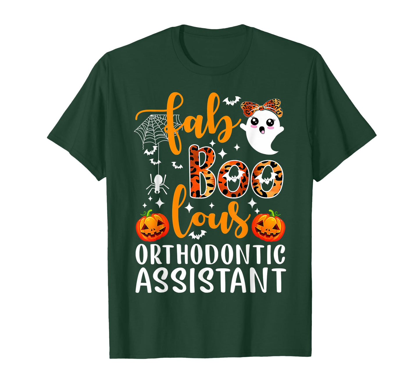 Faboolous Orthodontic Assistant Dental Happy Halloween T-Shirt