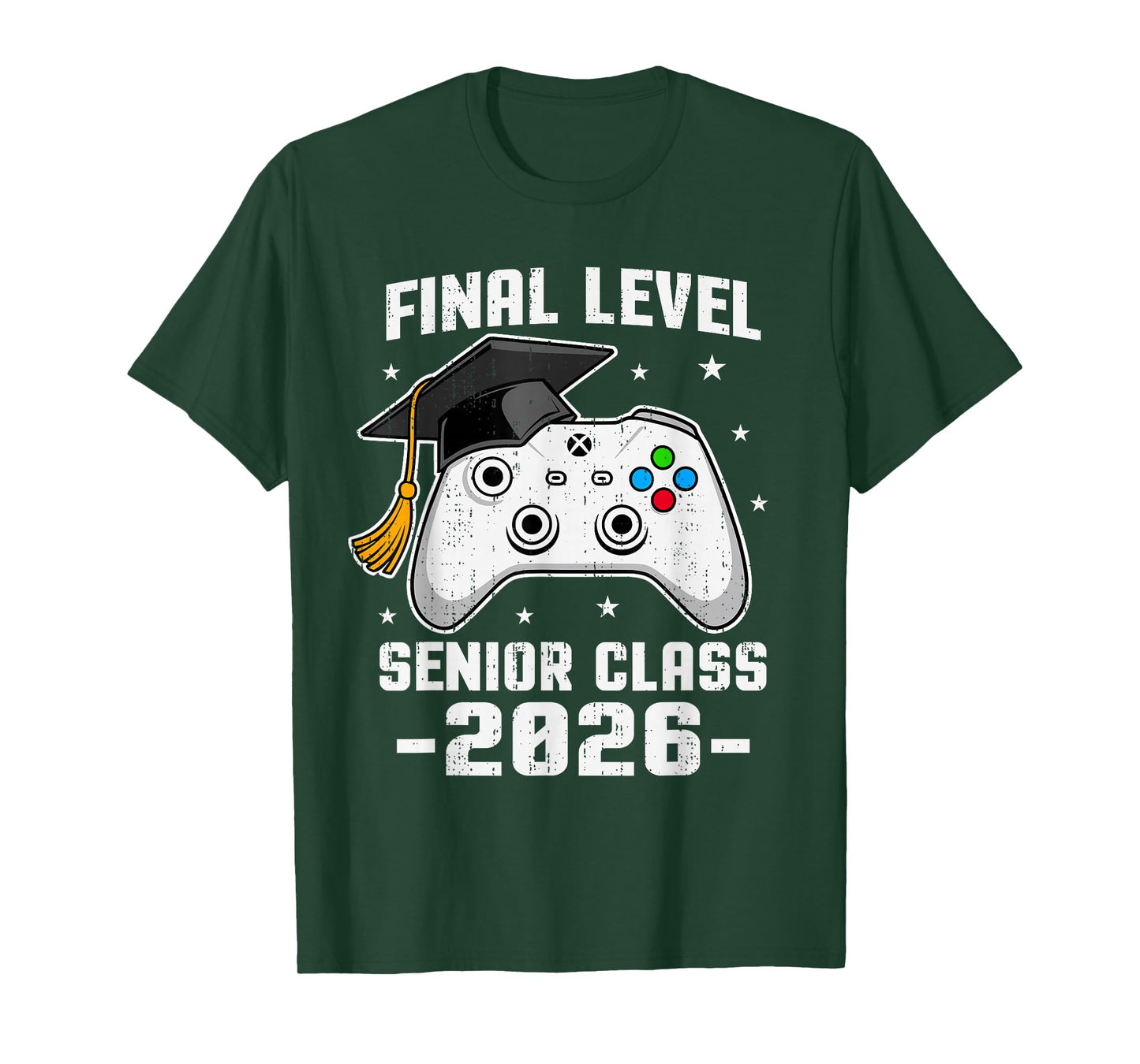 Senior 2026 Video Game Gamer Class of 2026 Graduation Grad T-Shirt