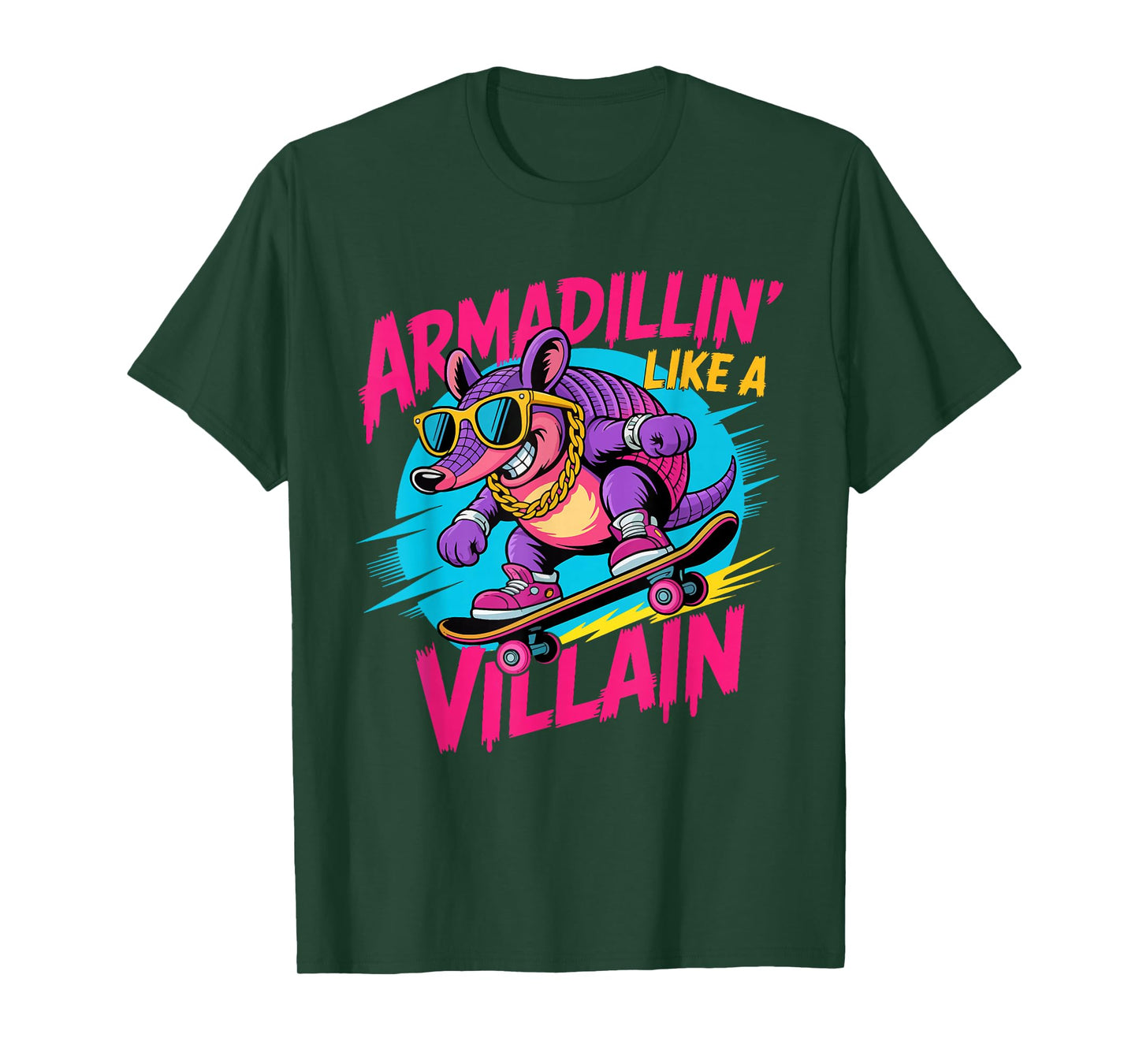 Cute Armadillo Texas Cool Armadillo Lover T-Shirt