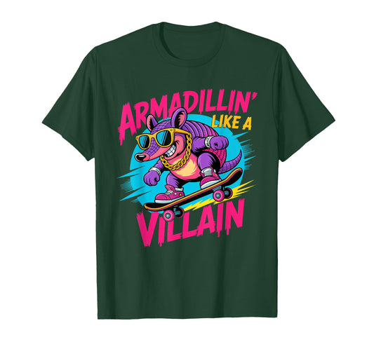 Cute Armadillo Texas Cool Armadillo Lover T-Shirt