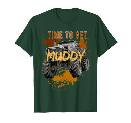 Mud Truck Monster Bogging Extreme Off-Road 4x4 Racing Diesel T-Shirt
