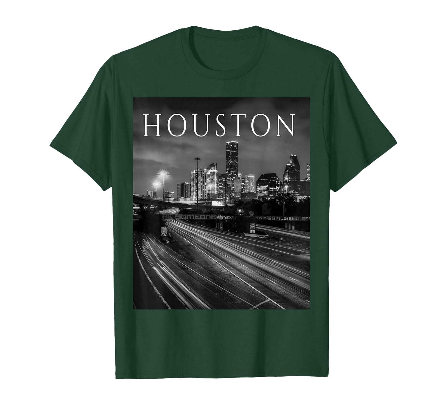 Houston Texas Downtown City Skyline TX Gifts for Men Women T-Shirt