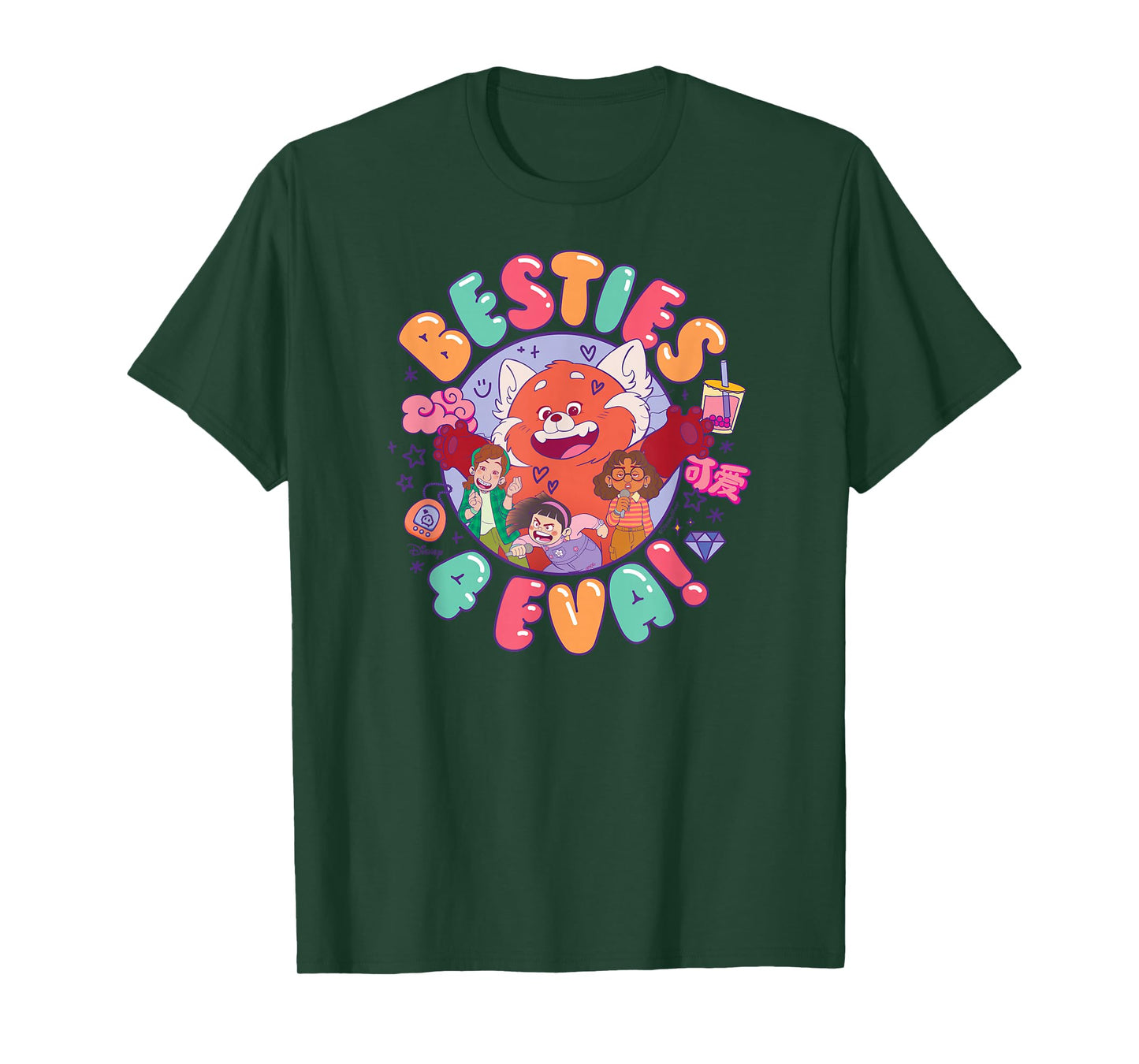 Turning Red - Besties 4 Eva T-Shirt