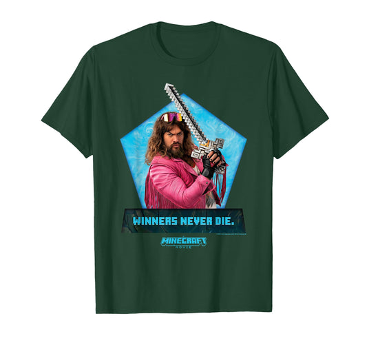 A Minecraft Movie Winners Never Die Garrett The Garbage Man T-Shirt