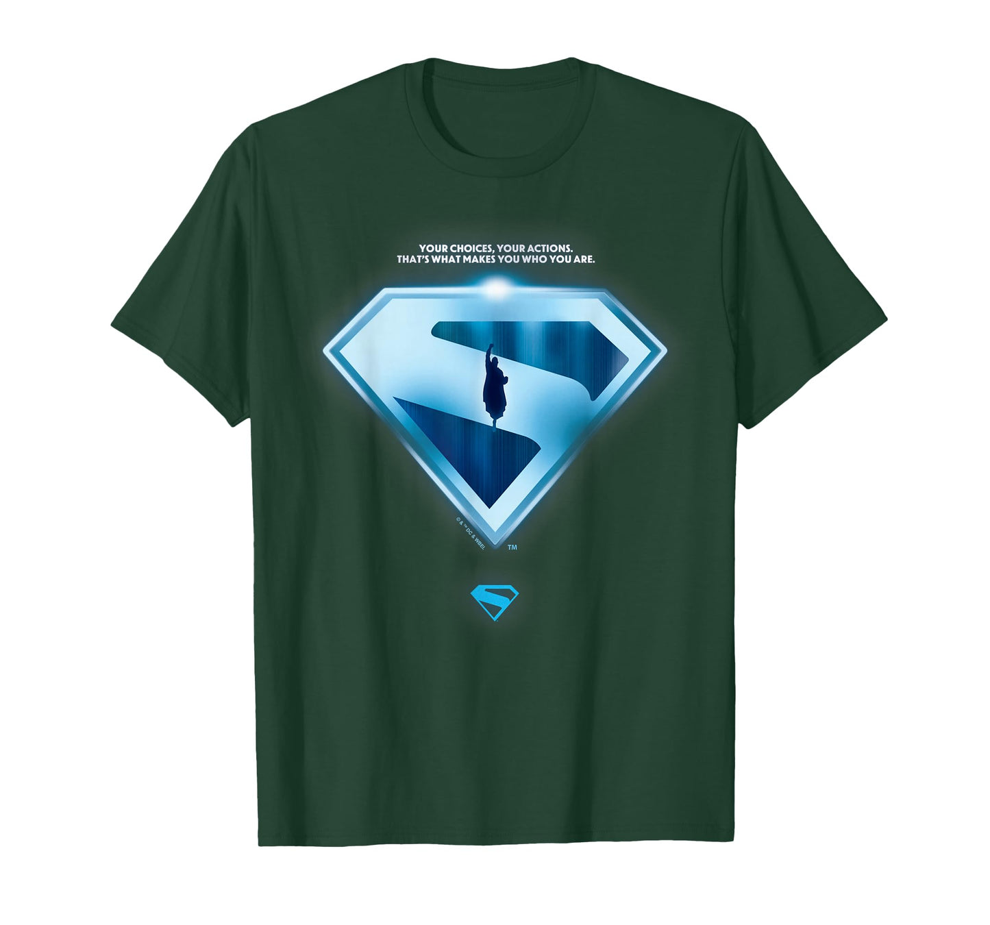 Superman (2025) Your Choices Shield T-Shirt