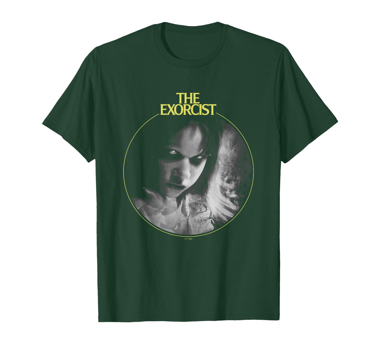 The Exorcist Regan MacNeil Possessed Big Face Portrait T-Shirt