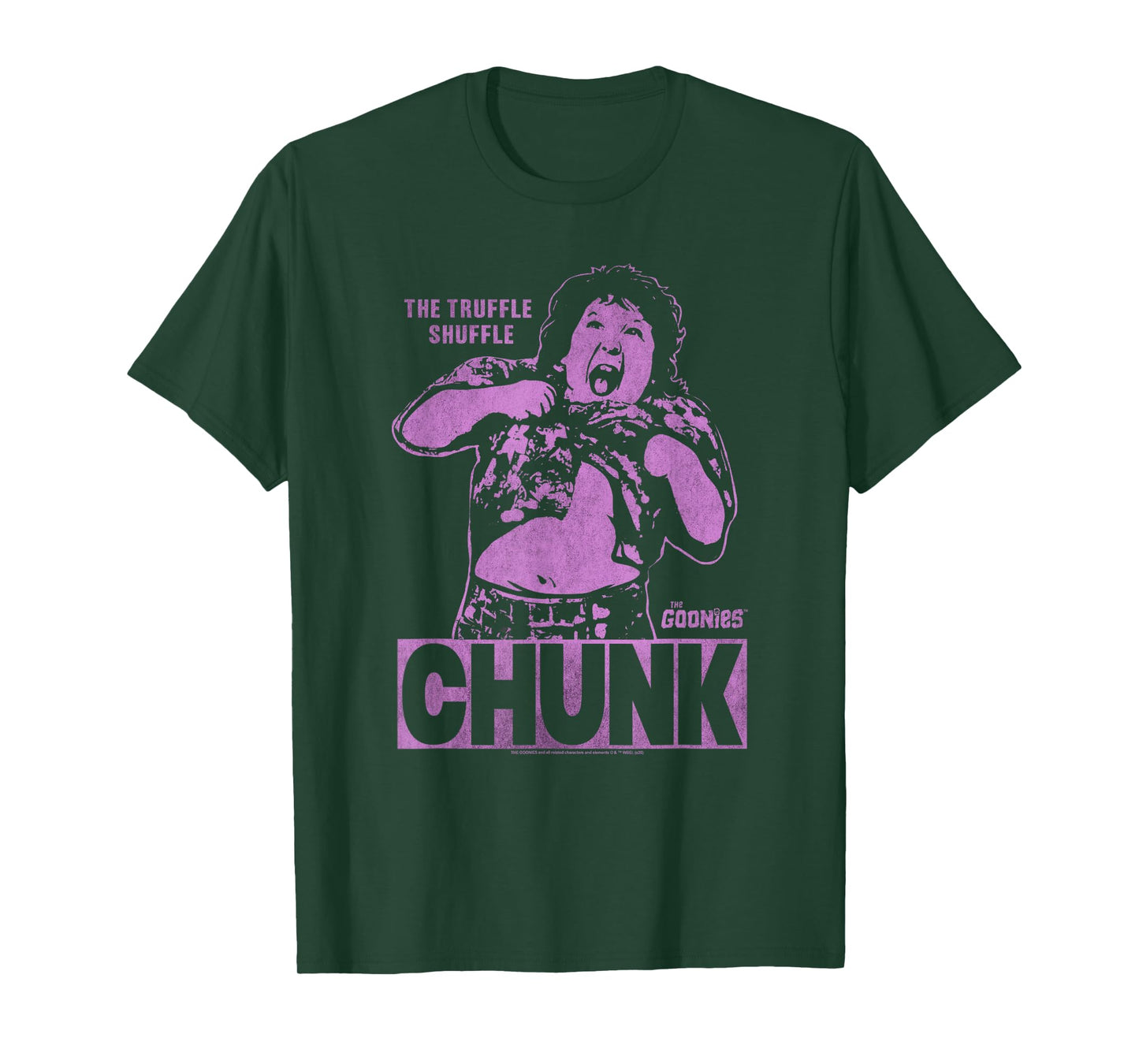 The Goonies Chunk Truffle Shuffle Vintage Poster T-Shirt