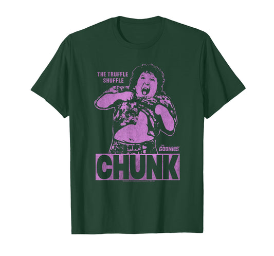 The Goonies Chunk Truffle Shuffle Vintage Poster T-Shirt