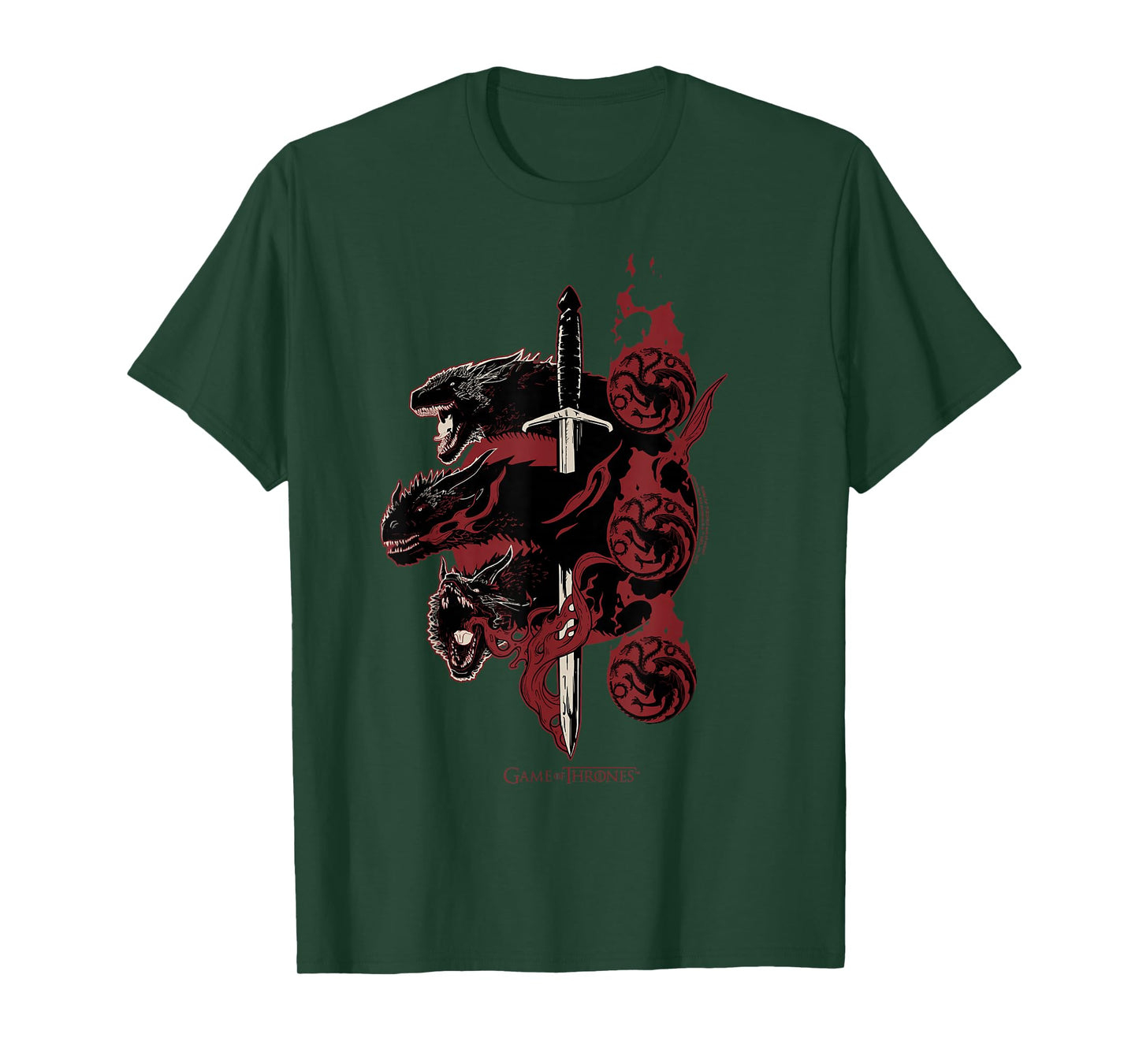 Game of Thrones Targaryen Dragons T-Shirt