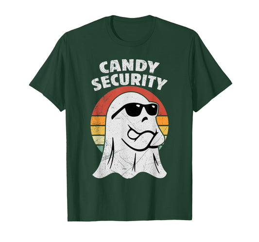 Candy Security Funny Easy Halloween Costume Adult Kids Women T-Shirt