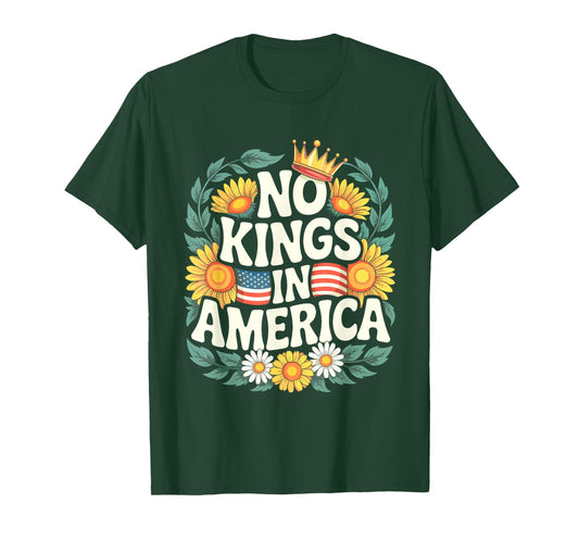 No Kings In America T-Shirt