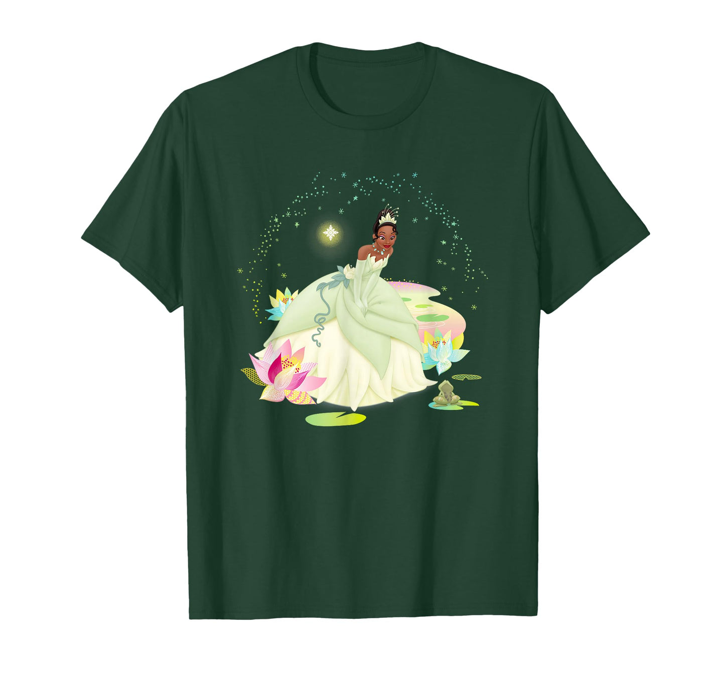 Disney The Princess and The Frog Tiana on a Bayou T-Shirt Small