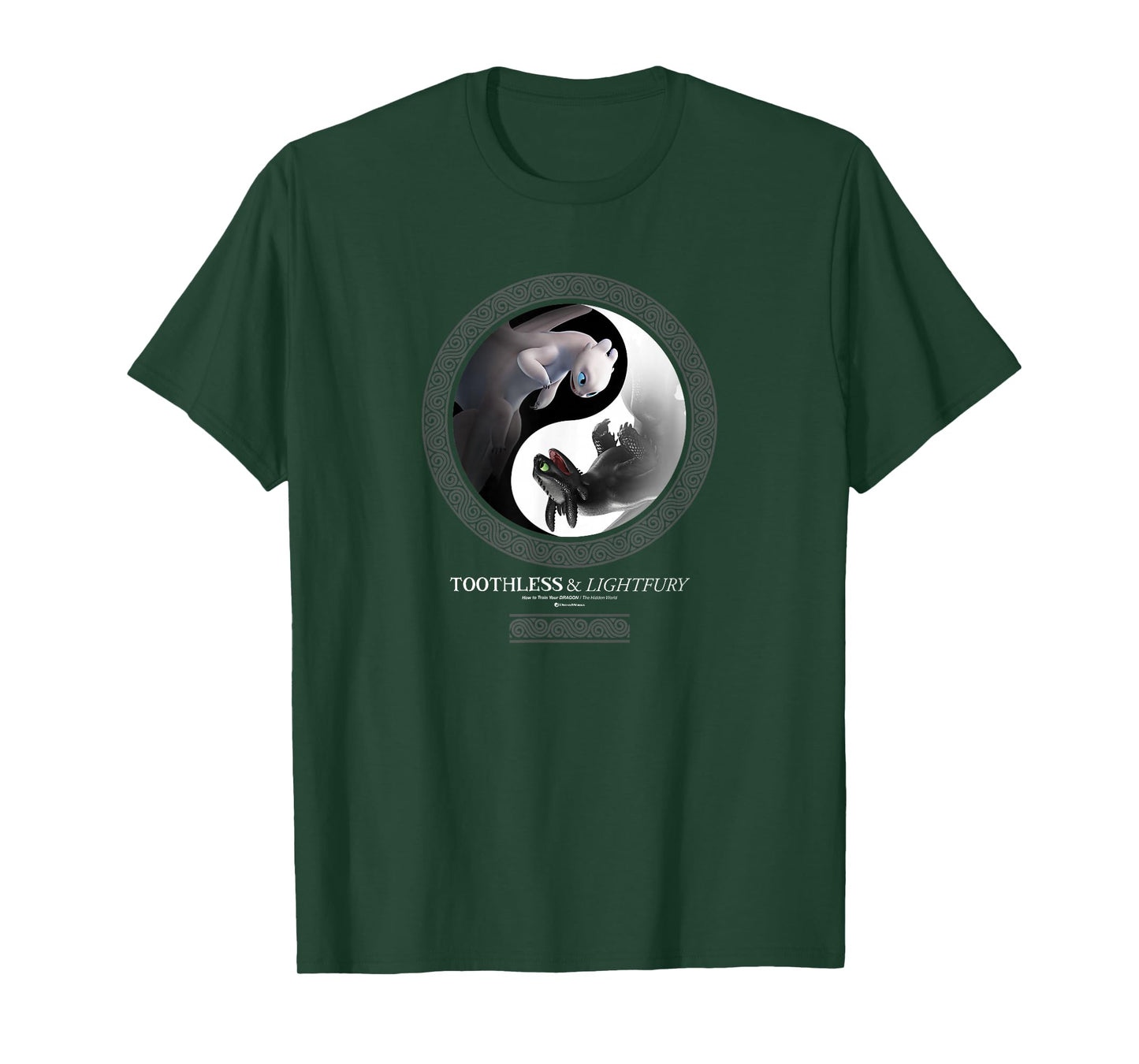 How to Train Your Dragon 3 Yin Yang Dragon T-Shirt
