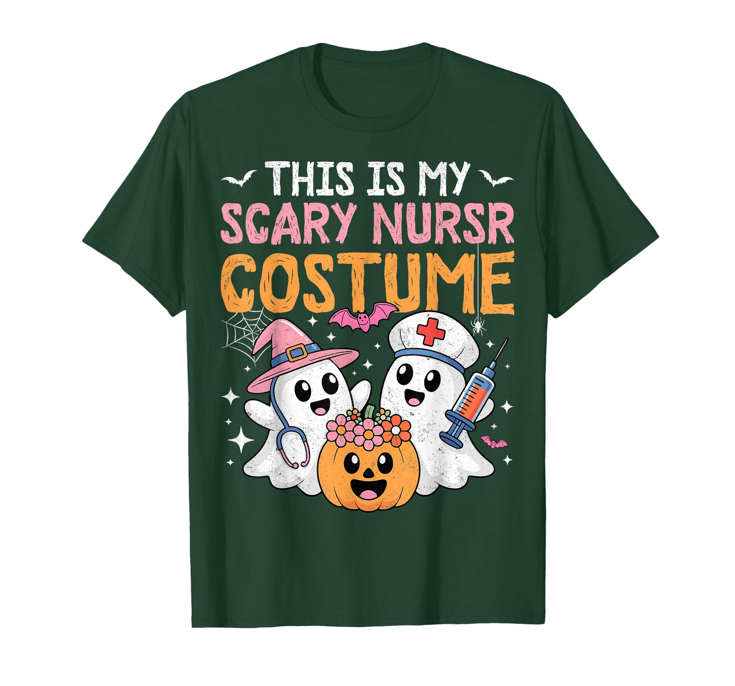 This Is My Scary Nurse Costume - Spooky Nursing Halloween T-Shirt