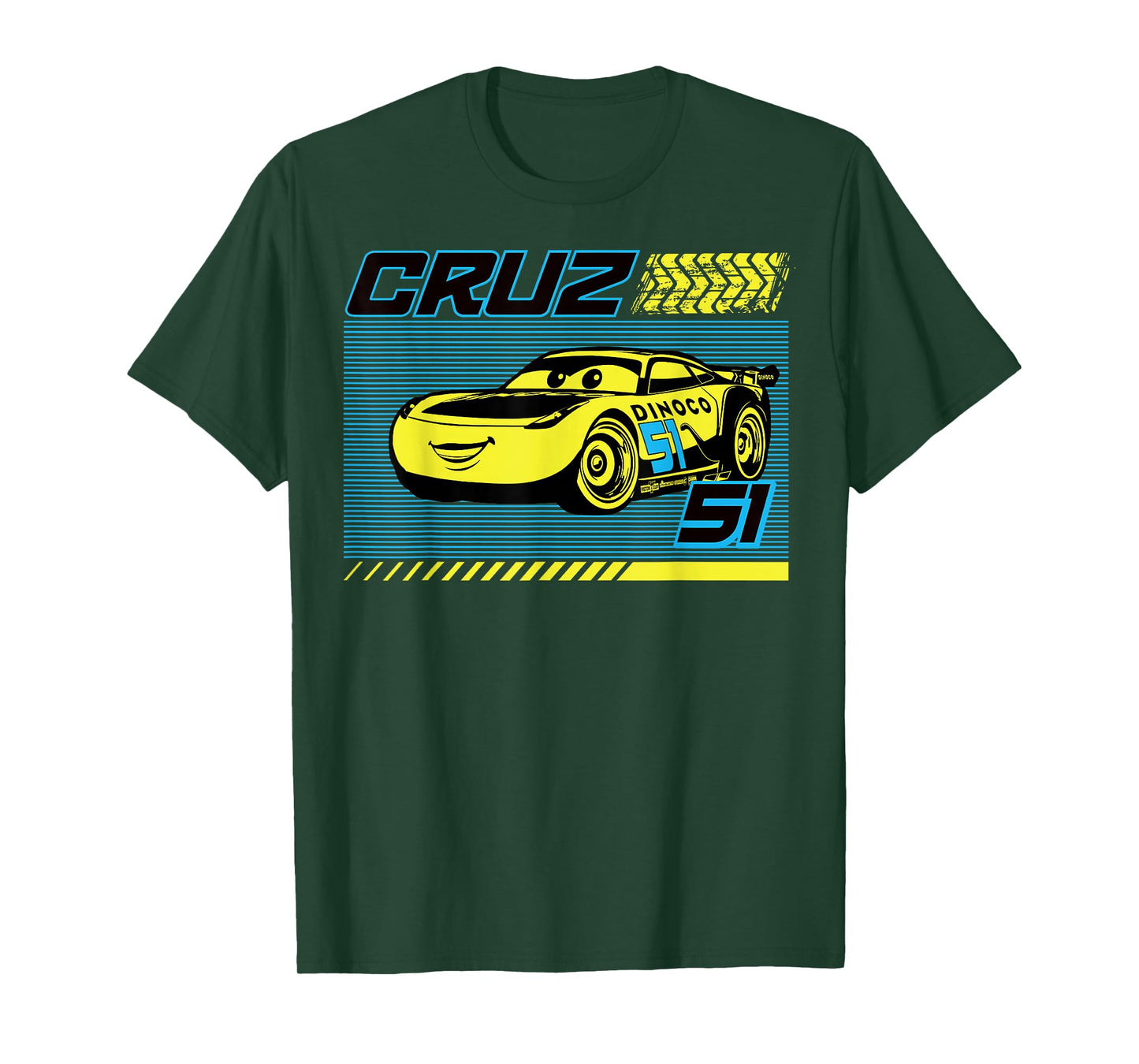 Disney Pixar Cars Dinoco Cruz Ramirez T-Shirt Small