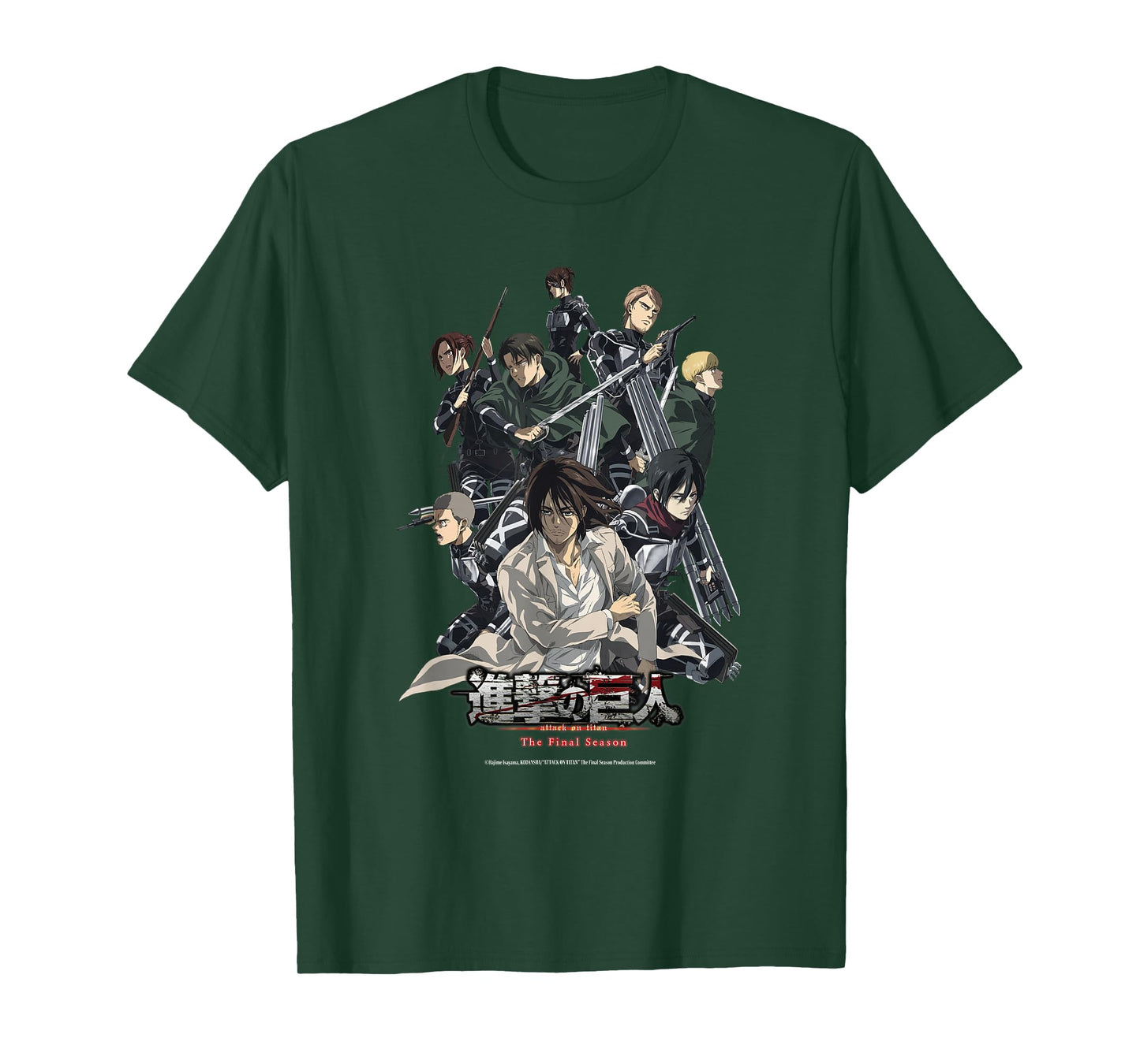 Attack on Titan Final Season - The Factions T-Shirt