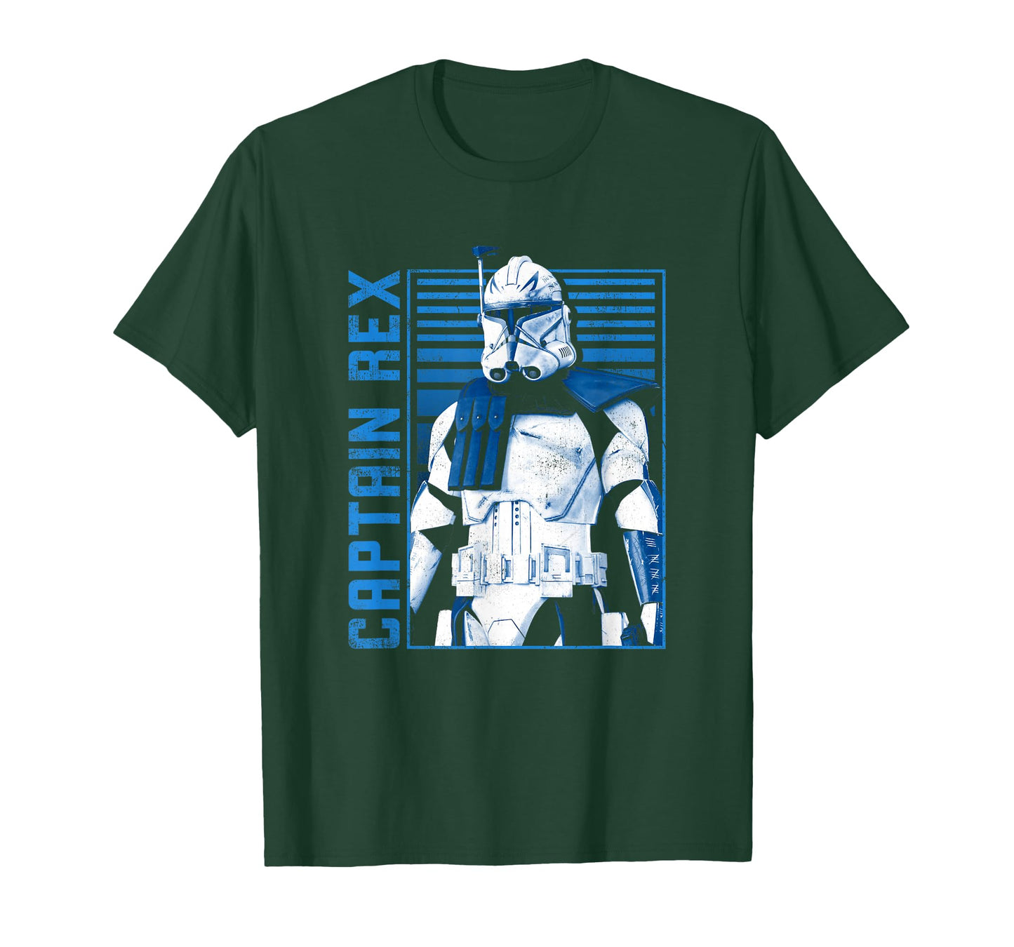 Star Wars: Ahsoka Captain Rex Vintage Rebel Fighter Poster T-Shirt