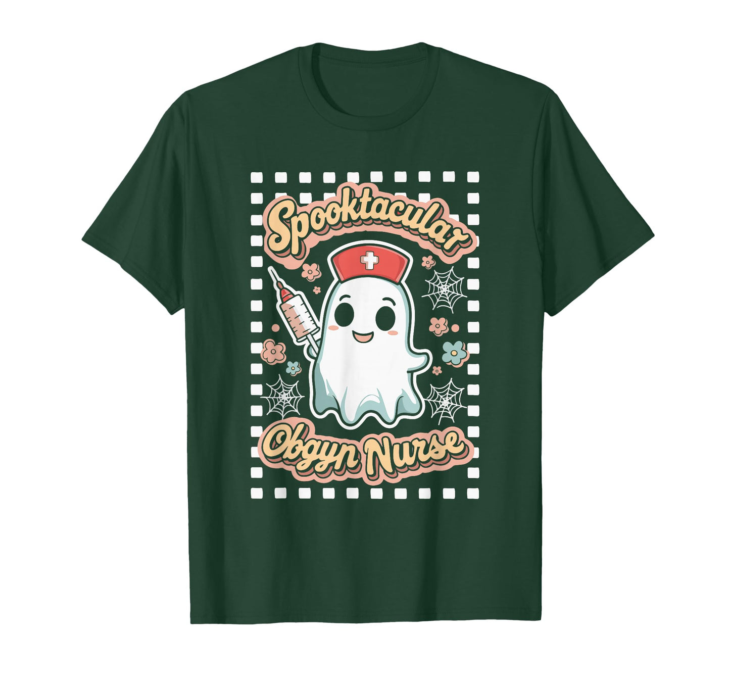 Spooktacular OBGYN Nurse Gynecologist Obstetrics T-Shirt