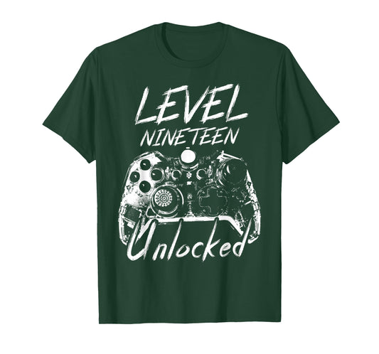 19th Birthday Gift 19 Year Old Gifts 19th Birthday T-Shirt