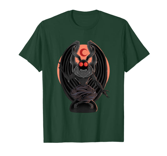 Cryptid Baphomet Mothman Shirt Cryptozoology Cryptidcore T-Shirt