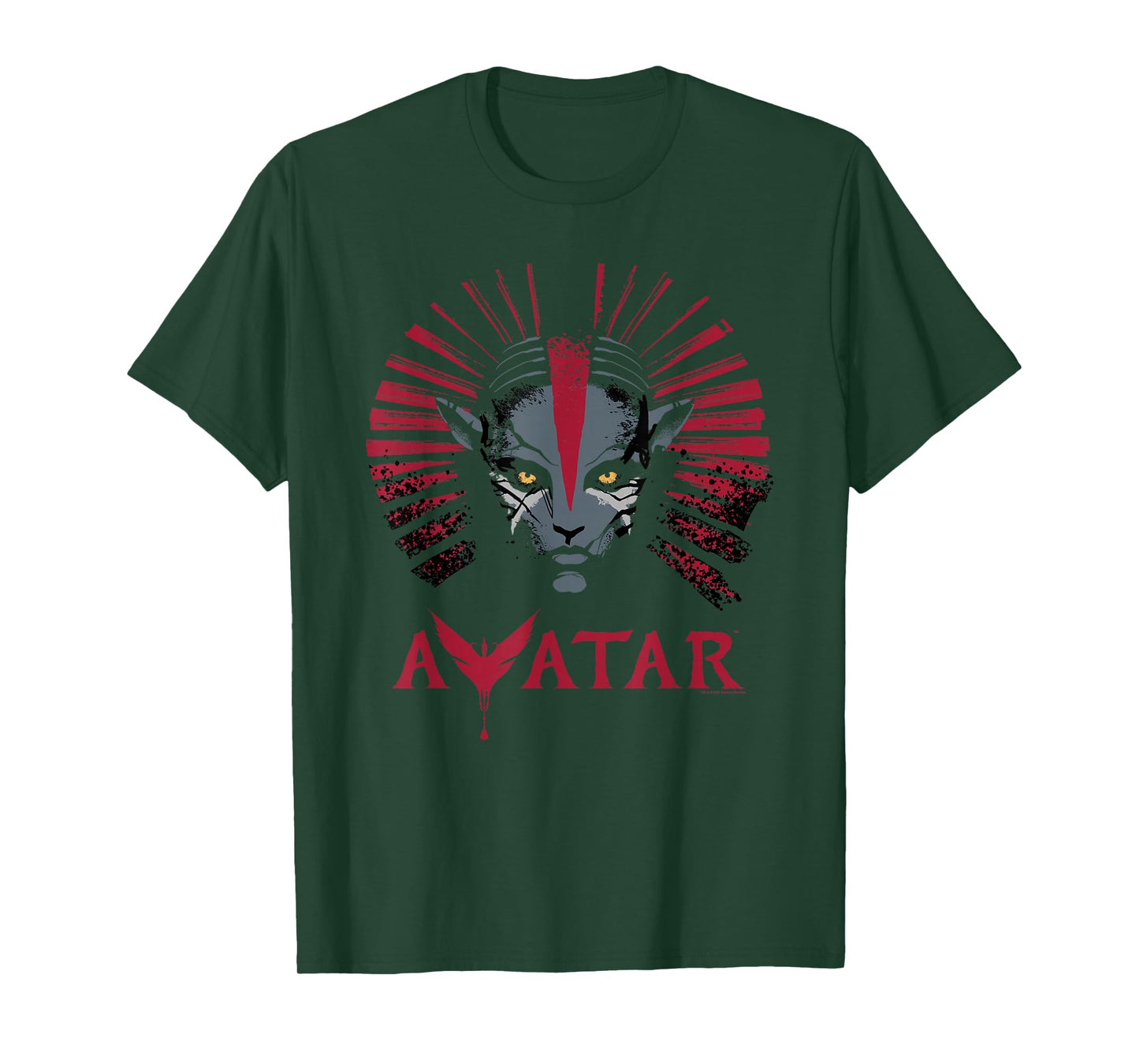 Avatar: Fire and Ash Varang Face Mangkwan Clan & Movie Logo T-Shirt