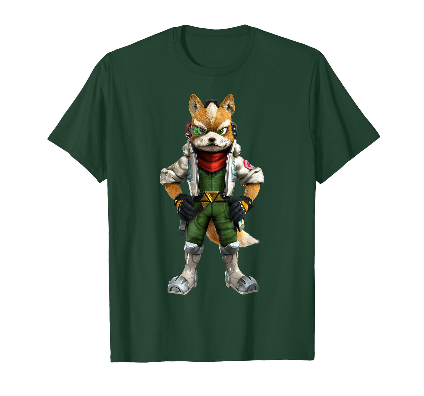 Star Fox Fox McCloud 3D Poster T-Shirt
