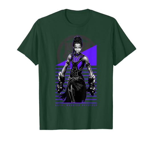 Marvel Black Panther Movie Shuri Warrior Princess T-Shirt T-Shirt