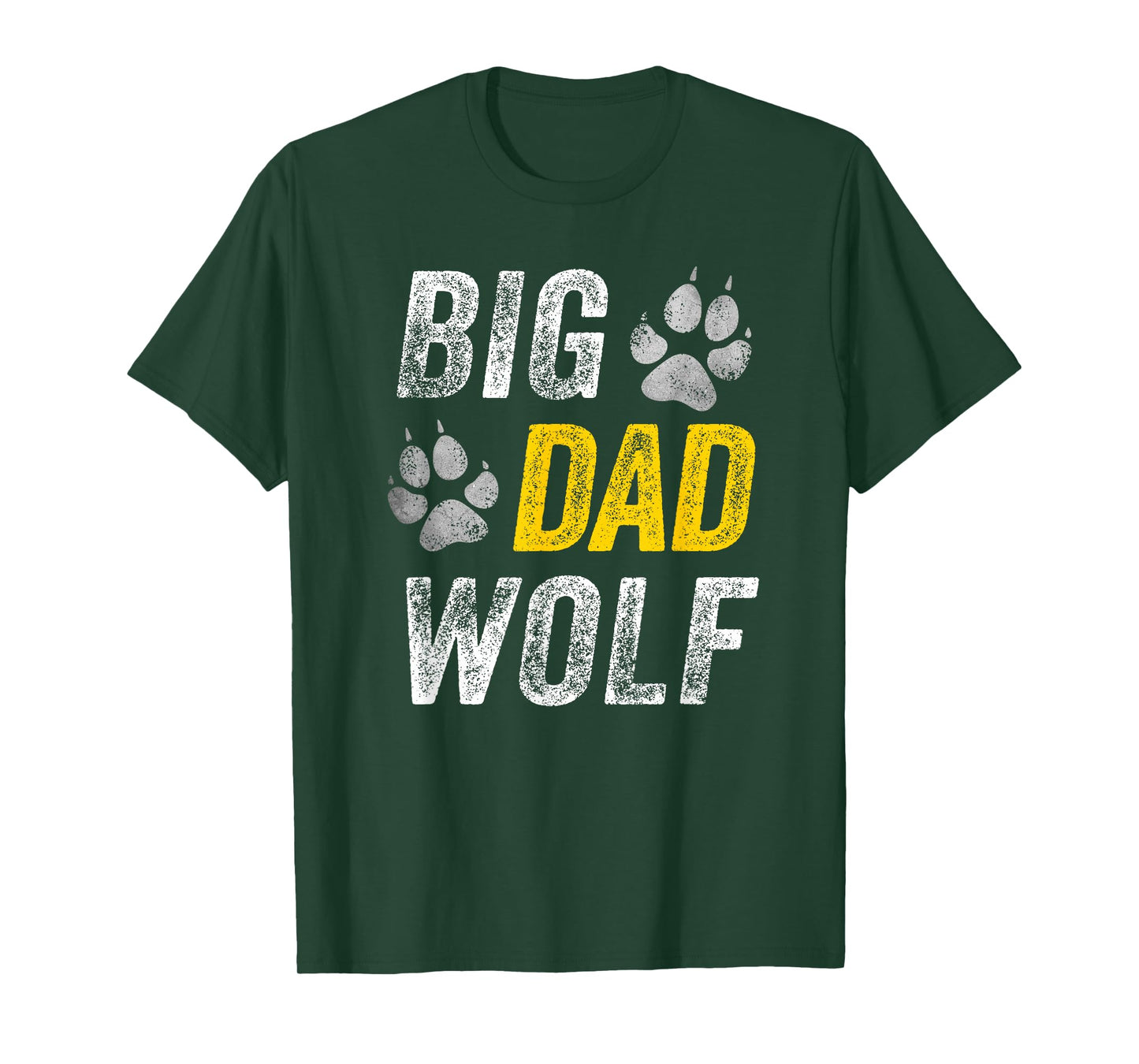 Halloween Shirt Dad Men Funny Lazy Costume Big Dad Wolf T-Shirt