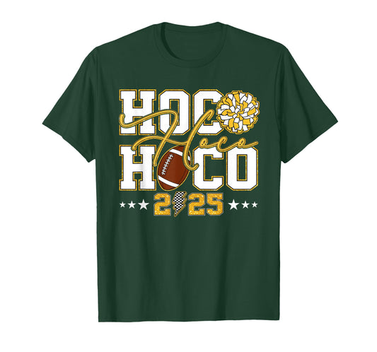HOCO 2025 High School Homecoming Game Day Lightning Bolt T-Shirt