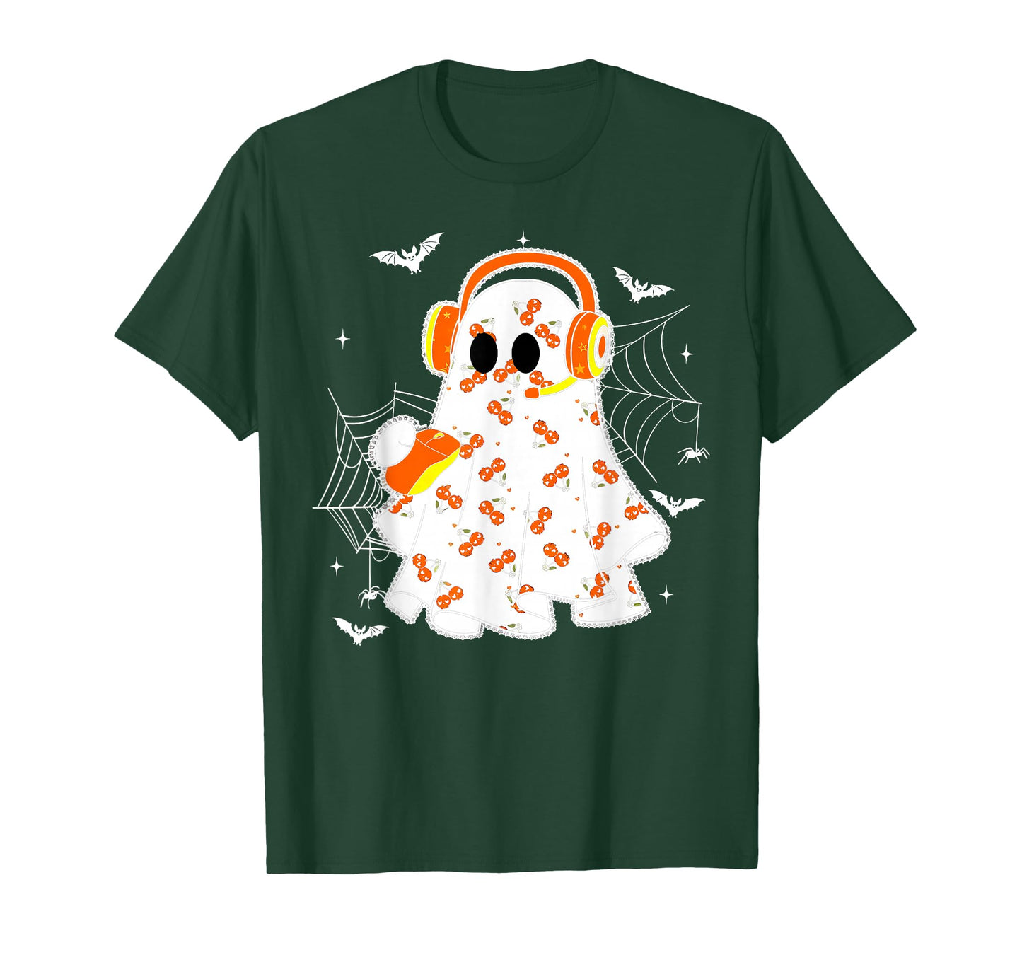 Coquette 911 Dispatcher Halloween Spooky Ghost Dispatch T-Shirt