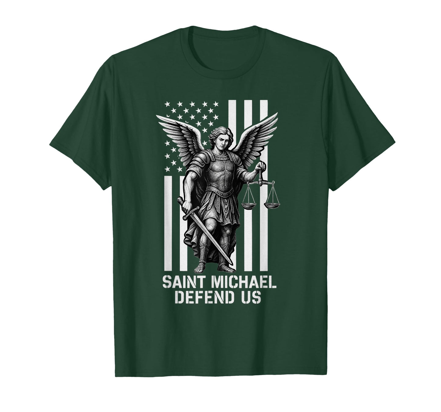 Saint Michael The Archangel Catholic T-Shirt